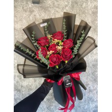 Buket Sweet Flowers Maroon